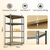1.8m Garage Shelving Unit -  Corner 5-Tier Heavy Duty Racking for Garage
