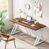 55'' Large Simple Industrial Computer Desk Study Writing Table for Home/Office