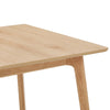 Dusk Heidi Natural Solid Oak 4-8 Seater Extendable Dining Table RRP £449
