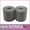 The Mesh Company Galvanised Rat Mesh Roll | Rodent Proofing Welded RatMesh Roll