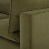 Dusk Boston Olive Green Velvet 2 Seater Sofa RRP £899
