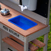 Garden Gear Children's Mud Kitchen Wooden Outdoor Play Kitchen Sink Oven