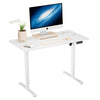 120-140cm Electric Standing Desk Adjustable Height Sit Stand Office Desk UK