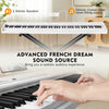 ♬Mustar 88 Semi Weighted Keys Digital Piano PortableKeyboard Pedal Stand Stool