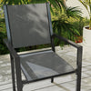 7 Piece Garden Dining Set, Outdoor Furniture w/ 6 Stackable Chairs