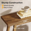 70.9'' Console Table for Entryway, 2-Tier Narrow Wood Sofa Table Behind Couch