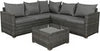 5 Seater Rattan Garden Furniture Set Sofa Coffee Table Lounge Sets Outdoor Patio