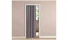 2 Grey Oak Effect Bi Folding Door PVC Panel Magnetic Sliding Accordion Concertin