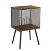 Record Player Stand Vinyl Record Storage Table for Office Bedroom Indoor