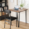 Dining Table Set with 2/4 Chairs, Modern Design for Kitchen, Home, Patio, Garden