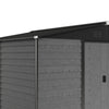 10x6FT Garden Shed Metal Apex Roof Outdoor Storage XL House With Free Foundation