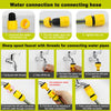 5M-50M Garden Hose Pipe Reinforced Braided PVC Outdoor Watering Hosepipe Reel