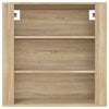 Wall Cabinet Sonoma Oak 80x33x80 Engineered Wood J6A3