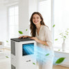 HOMILEC Air Conditioner 4‑in‑1 Cooling Dehumidifier Fan Class 9000 BTU Portable