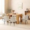 Set of 2 Home Kitchen Upholstered Dining Chair Sturdy Seating For Dining Room