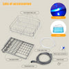 Freestanding Dishwasher,Countertop Portable, 5 Programs Sterilizes Water Tank UK