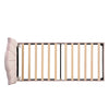 3ft Single Bed Frame Upholstered Platform Bed with Headboard Velvet Fabric