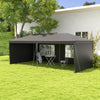 6x3m Garden Gazebo Party Tent Marquee Canopy Outdoor Event Shelter Waterproof