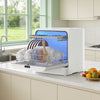 Table Top Dishwasher Small Portable Fully Automatic 5 Programs Touch Control