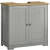Priano Bathroom Sink Cabinet Under Basin Unit Cupboard Storage Furniture Grey