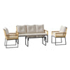 5 Seater Garden Furniture Set Sofa Chairs Coffee Table Outdoor Patio Lounge Sets