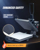 15×15IN Heat Press Machine Digital Transfer Sublimation 38×38cm Printer UK Stock