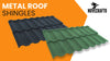 Metal Roof Shingles - Galvanized Zinc Corrugated Roofing Tile for Homes, Sheds