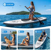 10'6"x33"x6" Inflatable Stand Up Paddle Board for Adults, Ultra-Light Sup Board