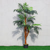 Large Artificial Palm Tree 150cm Light Green 5ft Realistic Faux House Plants