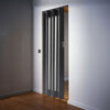 6/10mm Kitchen Bathroom PVC Concertina Accordion Door Bi Folding Sliding Panels
