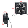 Industrial Ventilation Extractor Metal Plate Fan Axial Exhaust Commercial Blower