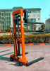 Adjustable Manual Straddle Stacker 1T 2.5M (Wide Leg Hydraulic Fork Lift)