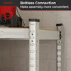 4-Tier Adjustable Corner Shelving Unit Garage Storage Utility Rack