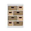 Storage Unit Wicker Basket Bathroom Hallway Chest of Drawers Tetbury Furniture