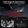 A6 2.5K Dash Cam 3 Channel Dash Camera, 5.8GHz WiFi,3" Touch Screen
