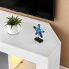 Modern Corner TV Unit Stand Entertainment Center LED Cabinet High Gloss TV Guxqi
