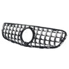 Chrome Grill For GLC-Class X253 GLC220 GLC350 Front Radiator Grille 2015-2019