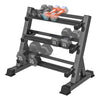 Adjustable 3-Tier 1100LBS Dumbbell Rack Heavy Duty Weight Rack Storage Shelf Gym