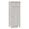 Freestanding Bathroom Storage Cabinet with Door Drawer and Adjustable Shelves-Da