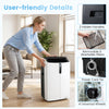 12000BTU Portable AC Unit 5-in-1 Air Conditioner With Cool Heat Fan Dehumidifier