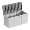 Large Outdoor Storage Box Garden Patio Plastic Chest Lid Container Multibox Shed