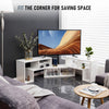 Free Combination TV Stand for TVs up to 65 Inches Media Entertainment Fnhucaxnlw