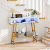 3-Tier Entryway Table with Storage Compartment & Shelf