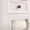 Wooden Bedside Cabinet Table Nitghtstands Set of 2 w/ Storage Drawer Cupboard
