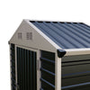 Garden Shed Steel Apex /Pent Tool Equipment Organize with Vents Door Anthracite