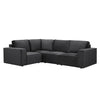 Dusk Brooklyn Ink Velvet Small Left Hand L-Shape Sofa RRP £999