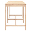 Homgoday Garden Table 203.5x90x110 Solid Wood Pine, Table for the G4V1