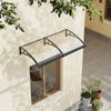 Door Canopy Window Awning Rain Shelter Front Back Porch Outdoor Patio Roof Cover