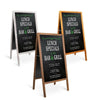 Cafe A-Frame Chalkboard Sign Extra Large 40" Free Standing Board Easel Sturdy UK