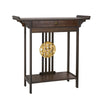 Large Bamboo Wood Console Table Home Office Entrance Desk Corner Dressing Table
